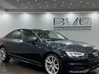 Używany Audi A4 Black Edition 190 KM (139 kW) 2018 Niebieski Sedan/Limuzyna