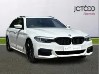 Used BMW 520 M Sport 187 HP (137 kW) 2019 White Estate