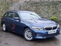 Used BMW 330e Comfort Edition 292 HP (214 kW) 2021 Blue Estate