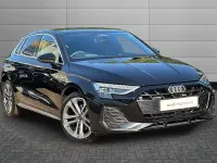 New Audi A3 Sportback S-Line 201 HP (147 kW) 2026 Mythos black Hatchback