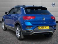 Used VW T-Roc Design 150 HP (110 kW) 2018 Blue SUV