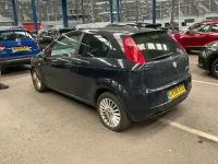 Used Fiat Grande Punto 77 HP (56 kW) 2008 Blue Hatchback