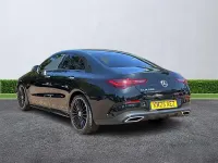 Used Mercedes CLA200 AMG Line Premium Plus 163 HP (119 kW) 2025 Black Coupe