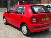 Used Skoda Fabia Classic 2000 Red Hatchback