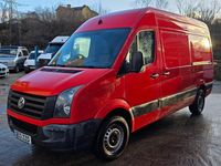 Used VW Crafter 136 HP (100 kW) 2013 Red Van