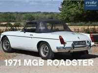 Used MG B 95 HP (69 kW) 1971 White Cabriolet