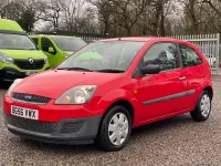 Used Ford Fiesta Studio 75 HP (55 kW) 2006 Red Hatchback