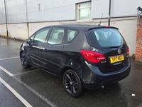 Used Vauxhall Meriva Club 120 HP (88 kW) 2017 Black MPV