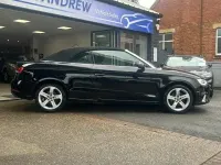 Used Audi A3 Cabriolet Sport 147 HP (108 kW) 2017 Black Cabriolet