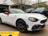 Used Abarth 124 Spider 170 HP (125 kW) 2019 White Cabriolet