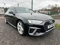 Used Audi A4 S-Line 190 HP (139 kW) 2022 Black Sedan