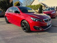 Used Peugeot 308 GT-line 120 HP (88 kW) 2017 Red Hatchback