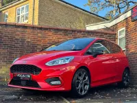Used Ford Fiesta ST-Line 100 HP (73 kW) 2018 Red Hatchback