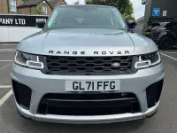 Used Land Rover Range Rover Sport SVR 575 HP (422 kW) 2021 Silver SUV