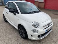 Used Fiat 500 S 69 HP (50 kW) 2017 White Hatchback