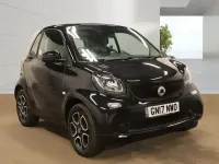 Used Smart ForTwo Coupé Premium 71 HP (52 kW) 2017 Black Coupe