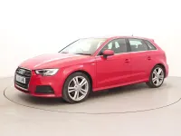 Used Audi A3 S-Line 150 HP (110 kW) 2019 Red Sedan