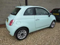 Used Fiat 500 Lounge 69 HP (50 kW) 2014 Green Hatchback