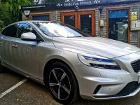 Used Volvo V40 R-Design 152 HP (111 kW) 2019 Silver Hatchback