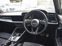 Used Audi A3 Sportback S-Line 116 HP (85 kW) 2021 White Hatchback