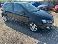 Begagnad VW Polo Edition 75 HK (55 kW) 2017 Svart Halvkombi