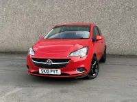 Used Vauxhall Corsa SRi 90 HP (66 kW) 2019 Red Hatchback