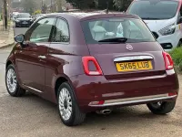 Used Fiat 500 Lounge 69 HP (50 kW) 2015 Red Hatchback