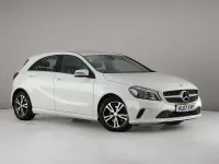 Used Mercedes A160 Executive 102 HP (75 kW) 2017 White Hatchback
