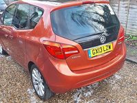 Used Vauxhall Meriva 120 HP (88 kW) 2013 Orange MPV