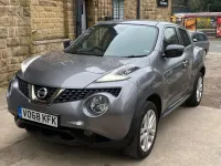 Used Nissan Juke S 110 HP (80 kW) 2018 Grey SUV