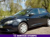Usado Seat Ibiza 105 HP (77 kW) 2012 Preto Citadino