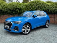 Used Audi Q3 S-Line 150 HP (110 kW) 2018 Blue SUV