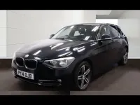 Used BMW 116 Sport Line 2014 Black Hatchback