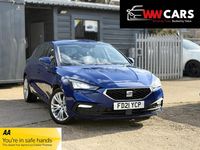 Begagnad Seat Leon SE Dynamic 2021 Blå Halvkombi