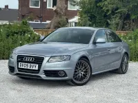 Used Audi A4 S-Line 240 HP (176 kW) 2009 Silver Sedan