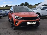 Used Vauxhall Crossland Ultimate 110 HP (80 kW) 2022 Orange SUV