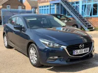 Used Mazda 3 165 HP (121 kW) 2016 Blue Hatchback