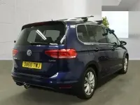 Used VW Touran SEL 190 HP (139 kW) 2016 Blue MPV