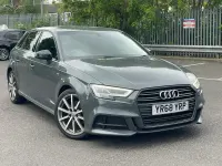 Used Audi A3 Sportback Black Edition 150 HP (110 kW) 2018 Grey Hatchback
