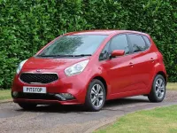 Used Kia Venga 123 HP (90 kW) 2016 Red Hatchback