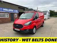 Used Ford Transit Custom S 105 HP (77 kW) 2020 Red Van