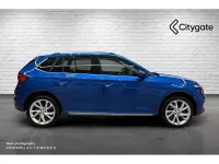 Used Skoda Kamiq SE L Executive 110 HP (80 kW) 2023 Race blue metallic SUV
