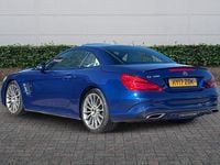 Used Mercedes SL400 AMG line 2017 Blue Cabriolet