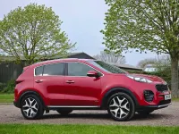 Used Kia Sportage GT-Line 177 HP (130 kW) 2017 Red SUV