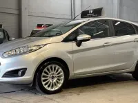 Used Ford Fiesta Titanium 125 HP (91 kW) 2014 Silver Hatchback