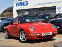 Used Porsche 993 200 HP (147 kW) 1994 Red Cabriolet