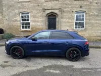 Used Audi Q8 S-Line 286 HP (210 kW) 2019 Blue SUV