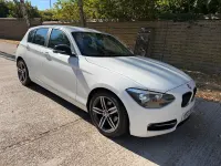 Used BMW 116 Sport Line 136 HP (100 kW) 2012 White Hatchback