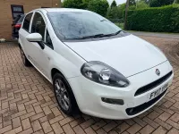 Used Fiat Punto Easy Plus 69 HP (50 kW) 2017 White Hatchback