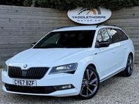 Used Skoda Superb SportLine 150 HP (110 kW) 2017 White Estate